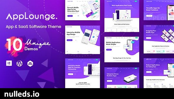 AppLounge - Multipurpose SaaS WordPress Theme