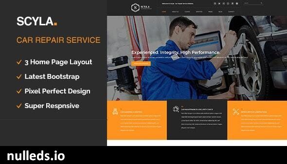 Scyla || Auto Mechanic & Car Repair WordPress Theme