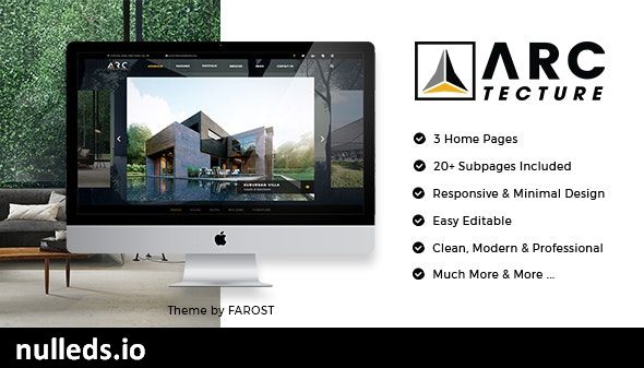 Arctecture - Interior Design WordPress Theme