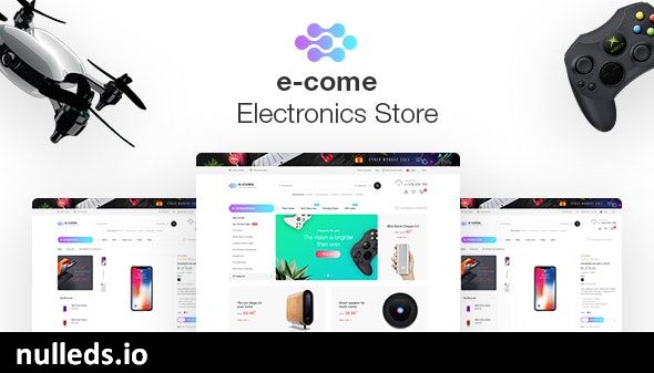 Ecome -  Electronics Store WooCommerce Theme