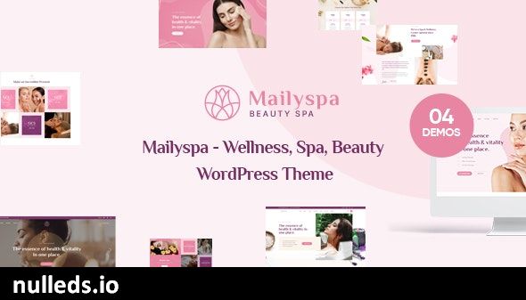 Mailyspa - Beauty & Wellness WordPress Theme