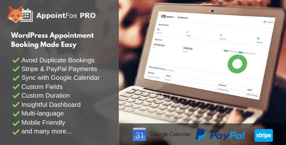 AppointFox PRO - WordPress Appointment Booking Plugin