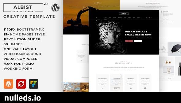 ALBIST - Creative Multipurpose WordPress Theme