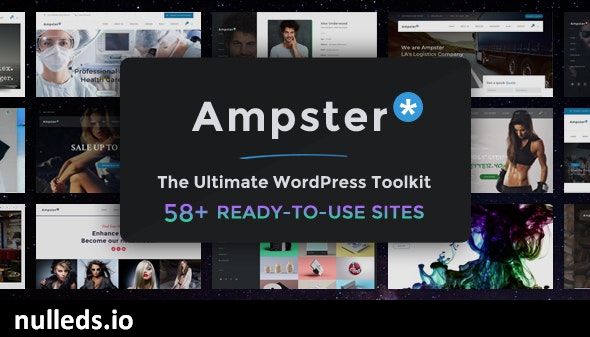 Ampster | Creative WordPress Theme for Business Websites