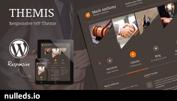 Themis - Law Lawyer Business WordPress Theme