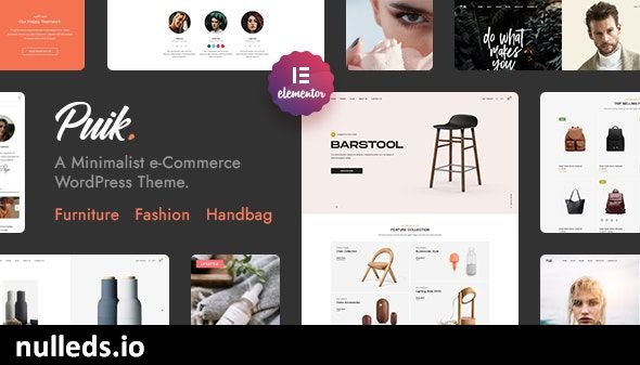 Puik - Elementor WooCommerce Theme