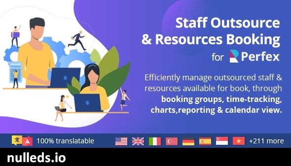 Staff Outsourcing & Resources Booking for Perfex CRM - Outsource your employees