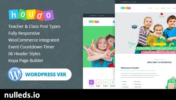 Koudo Education WordPress theme