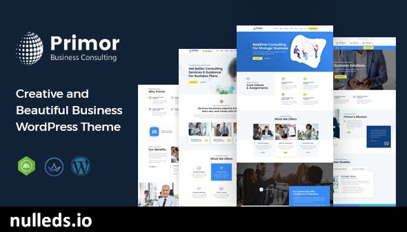 Primor - Business Consulting WordPress Theme