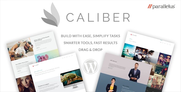 Responsive WordPress Theme - Caliber