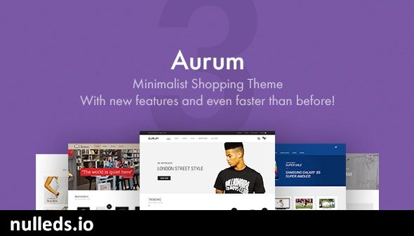 Aurum - WordPress & WooCommerce Shopping Theme