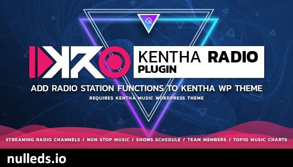 KenthaRadio - Addon for Kentha Music WordPress Theme To Add Radio Station and Schedule Functionality