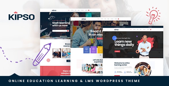 v1.2.6 Kipso - Education LMS WordPress Theme