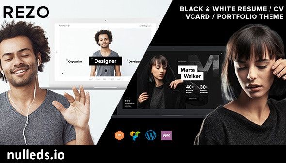 Rezo - Resume, vCard, CV WordPress