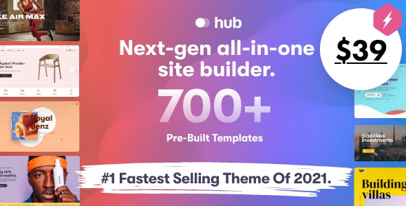 Hub - Responsive Multi-Purpose WordPress Theme