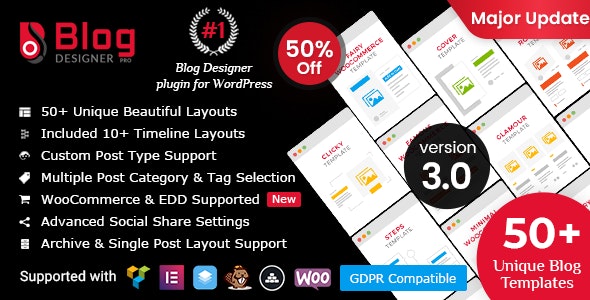 Blog Designer PRO for WordPress