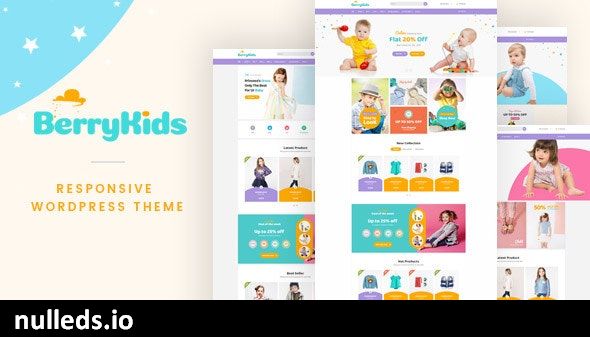 BerryKid - Baby Store WooCommerce WordPress Theme