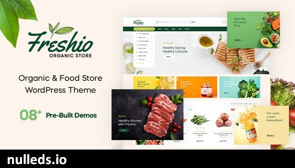 Freshio - Organic & Food Store WordPress Theme