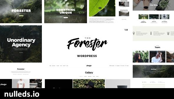 The Forester - Elementor Creative Portfolio WordPress Theme