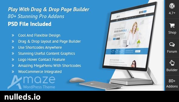 Amaze - Corporate Responsive Multi-Purpose WordPress Theme