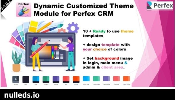 Dynamic Customized Theme Module for Perfex CRM