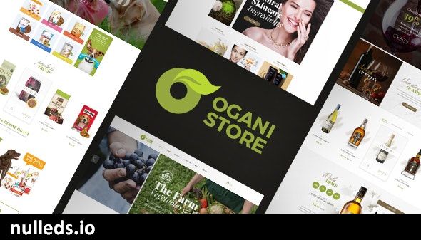 Ogani - Organic Food Store Theme for WooCommerce WordPress