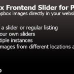 Dropbox Frontend Slider for PHP