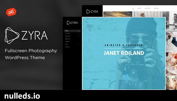 Zyra - Fullscreen Photography Theme