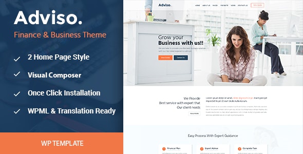 Adviso - Business WordPress Theme