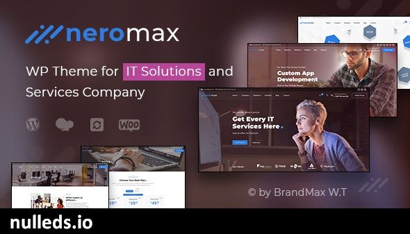 NeroMax - Technology and IT Solutions WordPess Theme