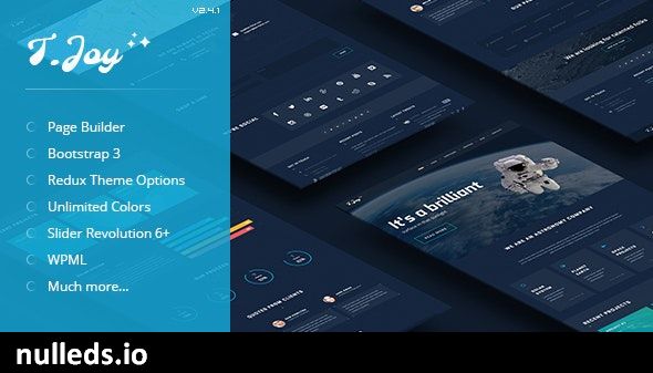 T.Joy - Astronomy WordPress Theme