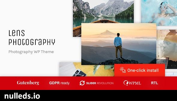 Lens Photography - Portfolio WordPress Theme