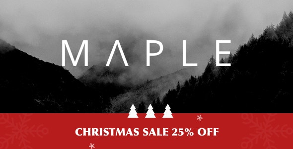 Maple | Clean Minimal Multi-Purpose WordPress Theme