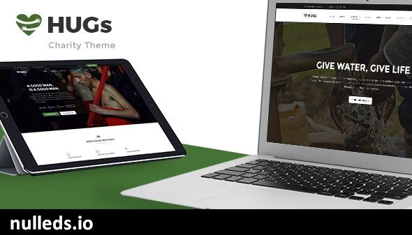 NGO WordPress Theme - Hugs Charity/Non-profit Organization