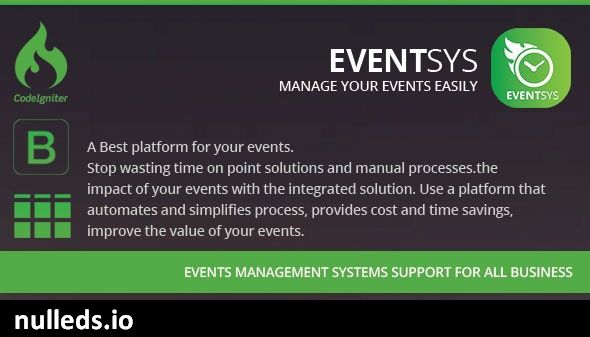 Eventsys & Events Management System