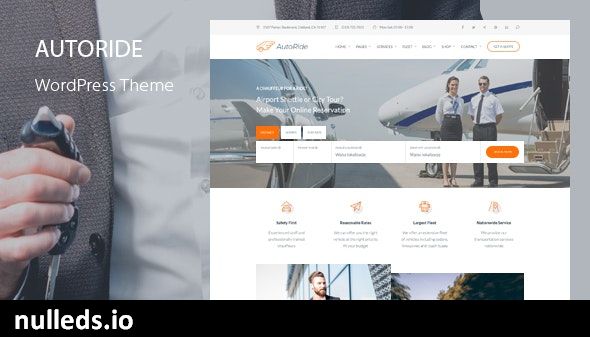 v2.1 AutoRide - Chauffeur Limousine Booking WordPress Theme