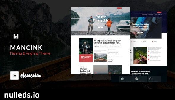 Mancink - Fishing & Angling Club WordPress Theme