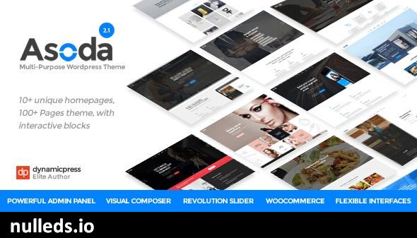 Asoda - A Multipurpose WordPress Theme