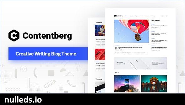 v3.0.0 Contentberg - Content Marketing & Personal Blog