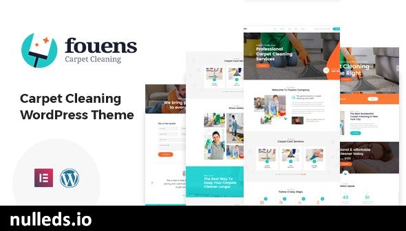 Fouens - Carpet Cleaning WordPress Theme