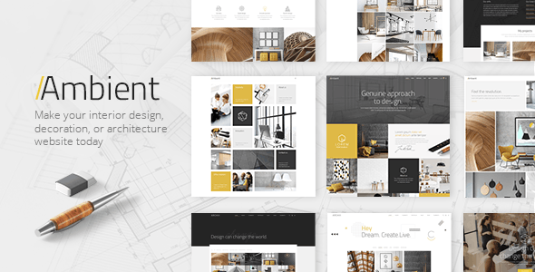 v2.2 Ambient - Modern Interior Design and Decoration Theme