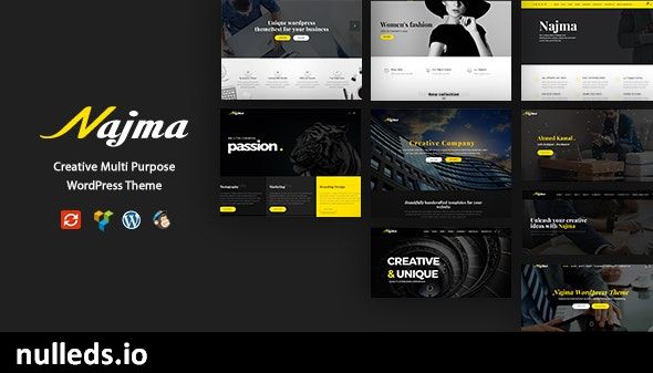 Najma - Creative Multi-Purpose WordPress Theme