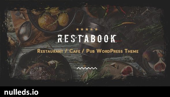 Restabook - Restaurant / Cafe / Pub   WordPress Theme