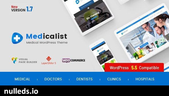 Medicalist - An All-in-One WP Medical Theme with Appointment and Blood Donation System