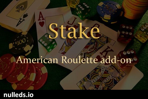 American Roulette Add-on for Stake Casino Gaming Platform