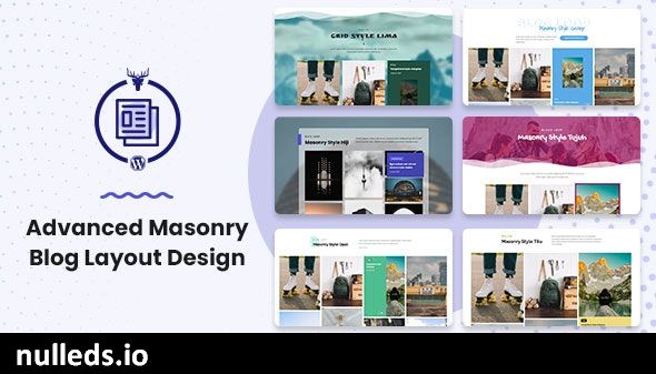 Advanced Masonry Blog Layout Design