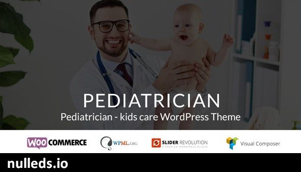 Pediatrician - kids care WordPress Theme