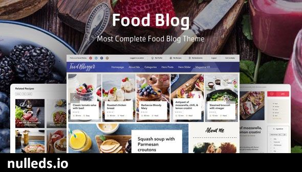 Boiler - Personal Food Blog Theme for WordPress