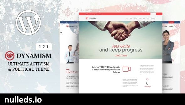 Dynamism - Political & Activism WP Theme