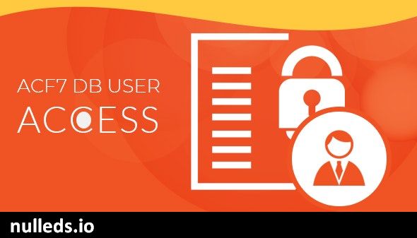 Advanced CF7 DB - User Access Manager